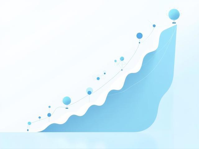 Aether AI Solutionsの歴史を表す抽象的な成長のイラスト